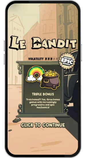 Triple bonus feature popup